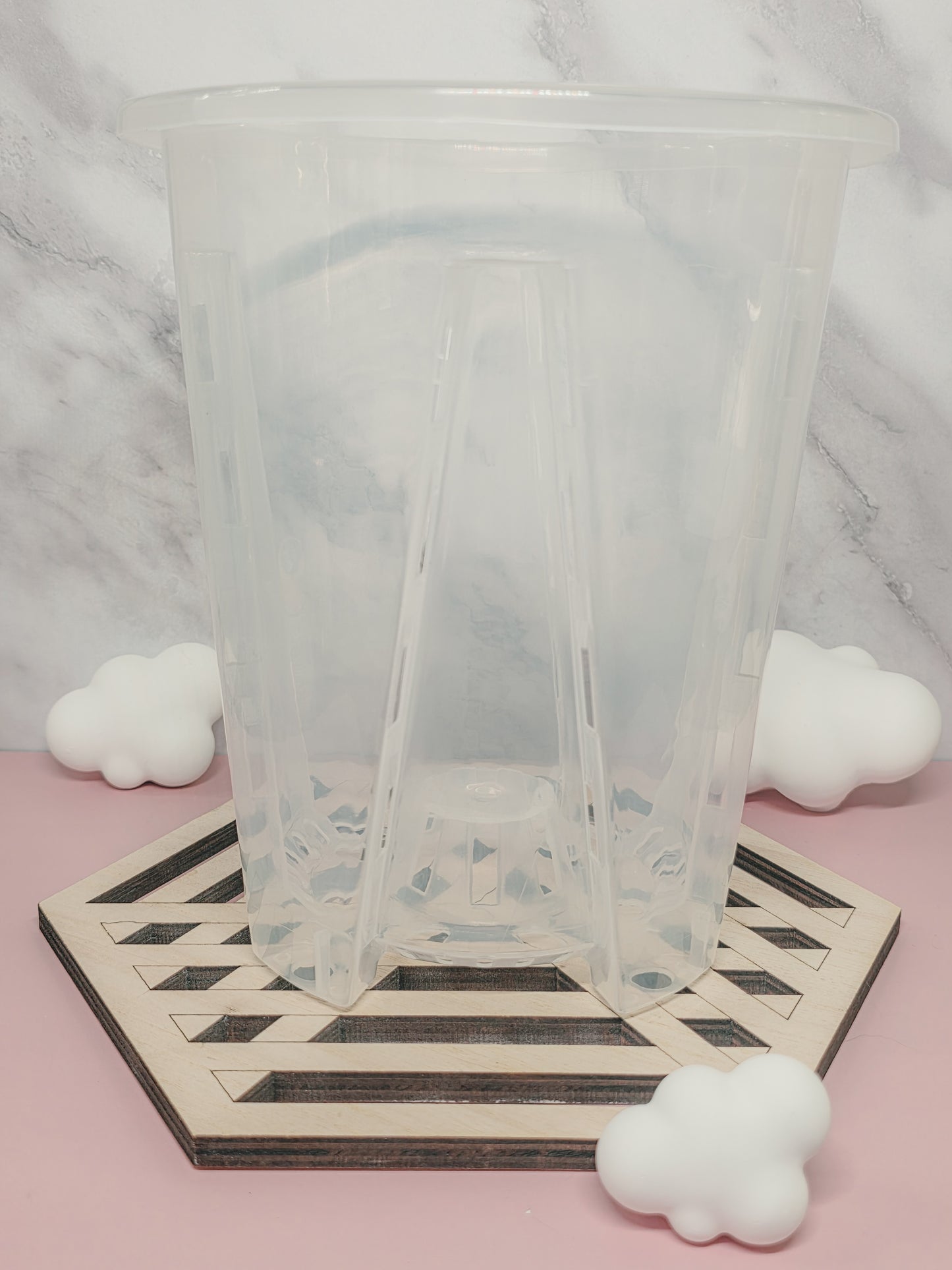 7" Anthurium Stenciled Self-Watering Cup