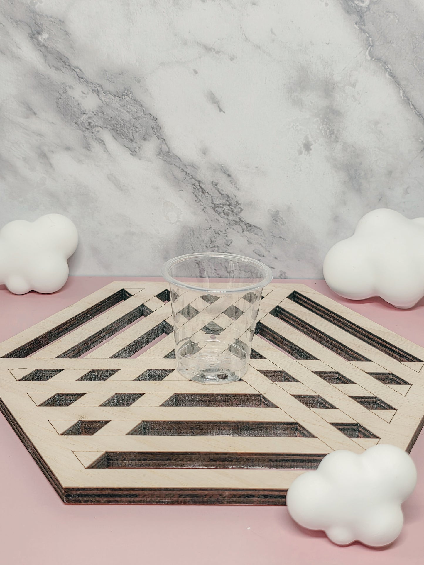 2oz Anthurium Stenciled Self-Watering Cup