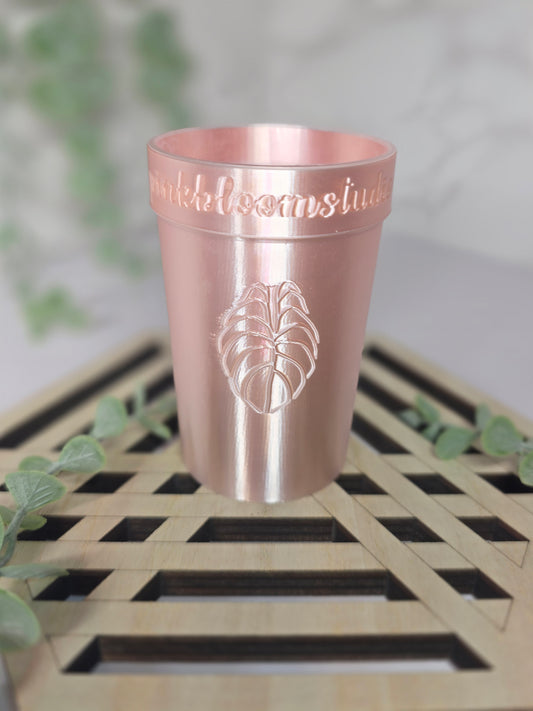 2" Alocasia Stenciled Self-Watering Cup
