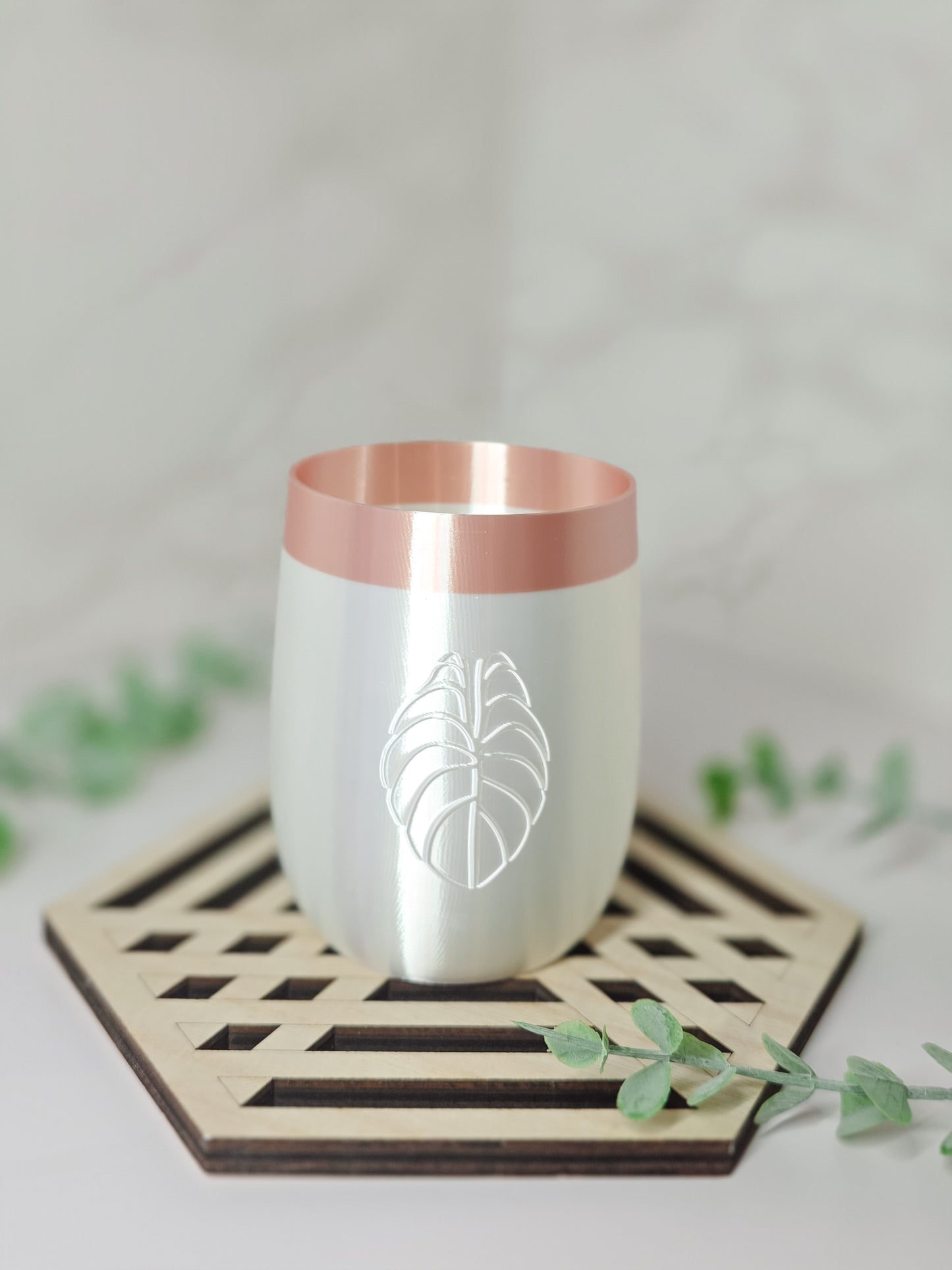 2.5" "Elegance" Plain Self-Watering Cup